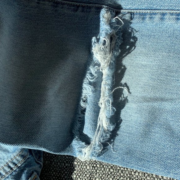 Current/Elliott chopped mid waist boyfriend jean - Picture 8 of 11